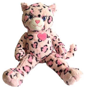 BUILD A BEAR WORKSHOP ROSA GEPARD LEOPARDENMUSTER KATZE PLÜSCH 18" - 20" - Bild 1 von 11