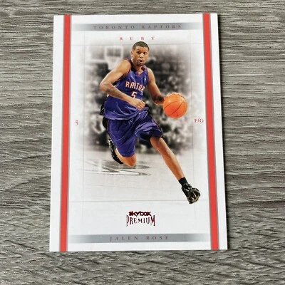 🔥 2004-05 • Jalen Rose • Skybox Premium • Rojo Rubí • #51 • 1/75 Foto 1 de 3