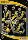 2020 Richmond Tigers AFL Premiers TeamCoach Fab 5 Karte – Dustin Martin