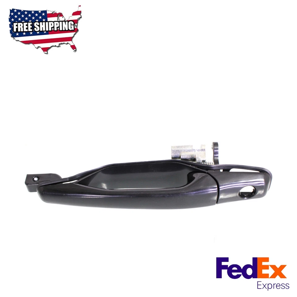 Manija de puerta exterior pintada de negro lado del conductor delantero para Mitsubishi 02-07 Foto 1 de 4