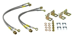 Goodridge USA 12290 G-STOP SS Braided Brake Line Kit Fits 04-12 Corvette XLR - Picture 1 of 4