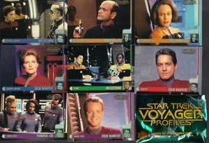 JUEGO BASE 90 CARTAS STAR TREK VOYAGER PERFILES SKYBOX 1998 COMPLETO + ENVOLTURA CASI NUEVO - Imagen 1 de 1