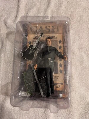 NUEVO Johnny Cash Man In Black Sota Toys 7" figura de acción 2006 Foto 1 de 4
