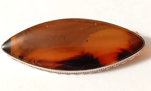 Antique Agate Brooch - Picture 1 of 2