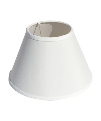 6x12x8 THREADED UNO Downbridge Lamp Shade White - Image 1 of 4