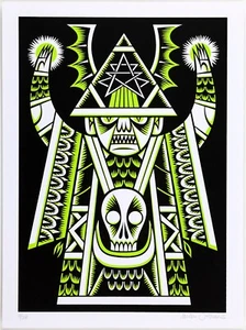 MARTIN ONTIVEROS - MARTINHEAD - HYERONIMOUS DER BESCHWÖRER - SIEBDRUCK - S/N - Bild 1 von 2