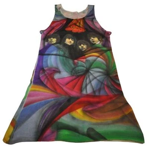 The Beatles 1990's Tie Dye Style Tank Top Shirt Rare - The Beatles Shirt Size 14 - Picture 1 of 10