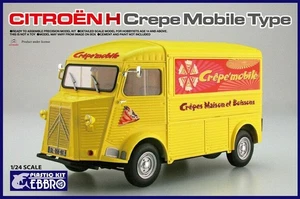 Ebbro 25010 Citroen H Crepe Mobile Type Kit Montaggio 1/24 - Foto 1 di 3