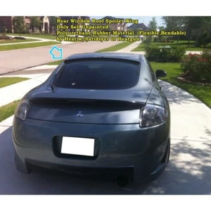 284R Rear Window Roof Spoiler Wing Fits 2006~2012 MITSUBISHI ECLIPSE 4G Coupe - Foto 1 di 10