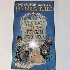 LAST OFFICIAL JEWISH JOKE BOOK By Larry Wilde *Excellent Condition* - Picture 1 of 1