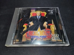 Real Bout Fatal Fury SNK Neo Geo CD US release LN Perfect cond disc COMPLETE-! - Picture 1 of 3