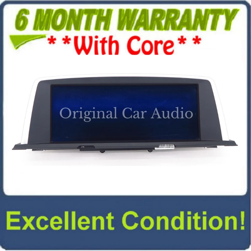 2013 BMW 640i 650i M6 F13 XDRIVE Radio Navigation GRAN  10.25" Display Screen - Image 1 of 4