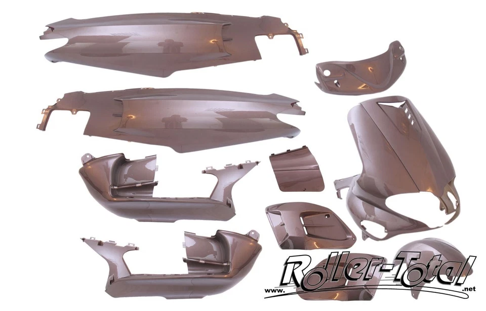 Verkleidungsset braun metallic 12 T. Gilera Runner 50-200 bis Bj. 8.2005 Bodykit - Bild 1 von 1