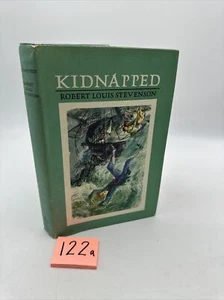 Kidnapped by Robert Louis Stevenson, Junior Deluxe 1954, Doubleday, Dustjacket - Picture 1 of 14