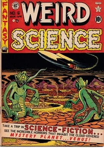 Weird Science #6 1951 EC Al Feldstein Cvr Wally Wood Kamen HIGH GRADE - Picture 1 of 7