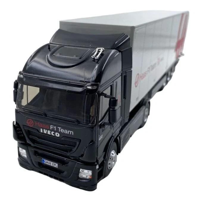 Modellino Camion Eligor 1/43 Iveco Stralis Hi-Way 480 CV Haas F1 Team 2016-20... - Immagine 1 di 4