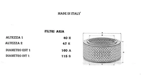 Filtro De Aire Air Filter Sidecar Ural - Bild 1 von 1