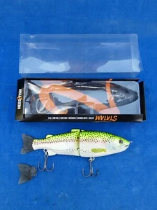 SUPERBE TOP ! LEURRE Lure NEED2FISH STATAM 188 MM - POUR BROCHET For pike - Photo 1/6