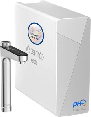 Waterdrop X12 Alkaline Mineral pH+ Reverse Osmosis System,1200 GPD Fast Flow RO - Image 1 of 4