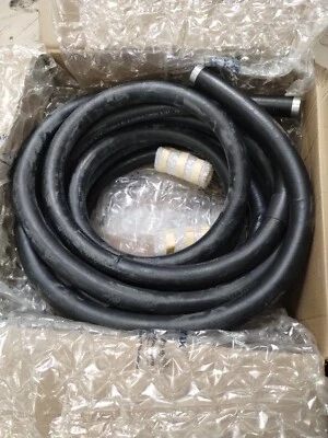 Glenair Conduit 5496923-519 Flexible EMI/RFI, Brass Rubber Insulated 1 1/2' ID - Image 1 of 3