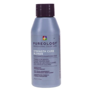 Pureology Strength Cure Blonde Purple Shampoo 1.7 oz - Picture 1 of 8
