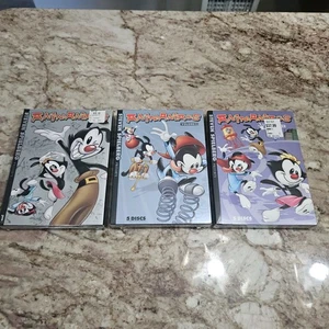 Animaniacs Volume 1 2 3 Steven Spielberg Children’s Kids Cartoon DVD ~ NEW - Picture 1 of 1