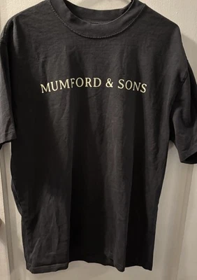 Camiseta Mumford & Sons Rushmere Tour Mediana Foto 1 de 4