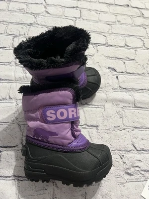 Sorel Commander Snow Boots Size US 7/EUR 24 - Image 1 of 4