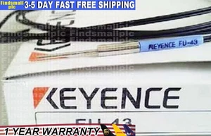 Keyence FU-43 Fiber Optic Sensor Reflective FU43 New US Free TAX - Picture 1 of 3
