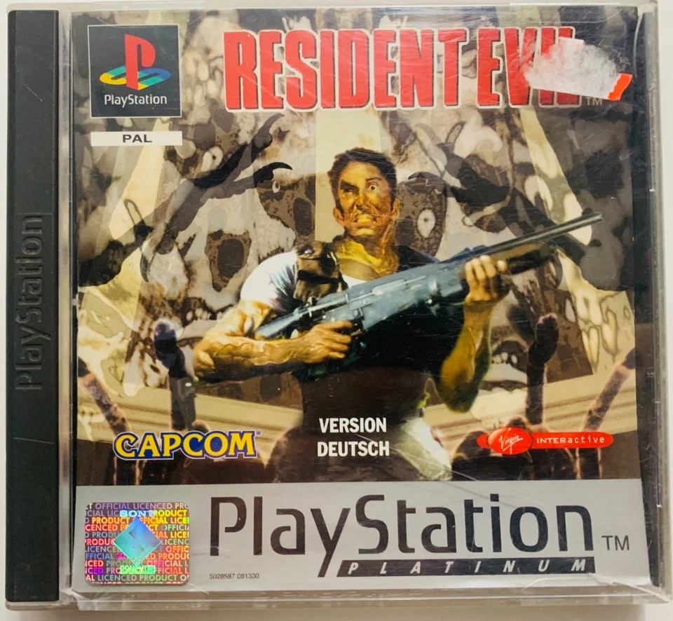 Resident Evil (Platinum) inkl. Anleitung & OVP - PS1 / Playstation 1 / CIB - Bild 1 von 4