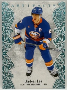 2025-26 Upper Deck Artifacts - Anders Lee #18 SKY BLUE - Picture 1 of 2