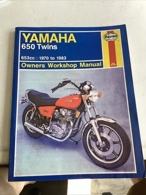 Manual de taller del propietario Haynes Yamaha 650 gemelos 1970-1983 Foto 1 de 2