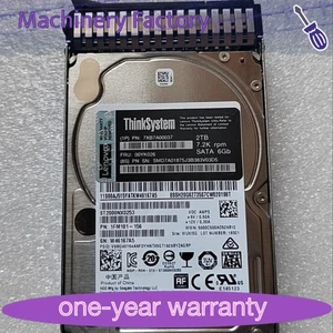 NEW LENOVO ThinkSystem 00YK026 7XB7A00037 2TB 7.2K SATA 6G 2.5" HDD Hard Drive - Picture 1 of 3