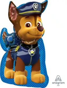 Paw Patrol Chase Party Supplies Big Mylar Foil 26 inch Balloon - Picture 1 of 1