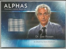 ALPHAS Season 1 David Strathaim  Wardrobe / Relic Trading Card M6  Syfy