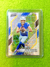 Justin Herbert LAZER PRIZM SILVER VIP CARD 2022 National JUSTIN HERBERT 2021 VIP