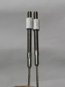 Viola Tail Gut Titanium Alloy Braided Wire 4/4-78 (10 pieces) - Picture 1 of 8