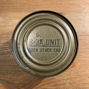 Vietnam War Era C-Ration MCI Military Ration B-3A Unit 1968 - Picture 1 of 3