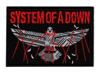 System Of A Down Patch | SoaD Overcome Bird Heavy Metal Band Logo