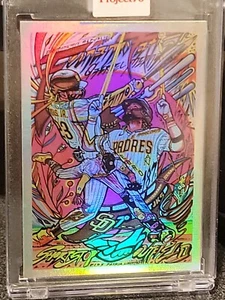 Topps Project 70~1959 Fernando Tatis Jr~Card 578  Artist JK5~Rainbow Foil 20/70 - Picture 1 of 4