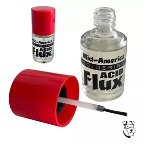 #111C 1/24 ranura botella de flujo ácido de soldadura para automóvil con cepillo interno - Centroamérica - Imagen 1 de 2