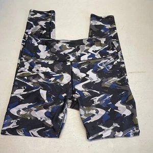 Fabletics Womens Sz Sm Define Mid Rise Leggings Active Athleisure Abstract Print - Picture 1 of 7