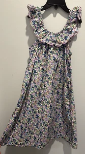 VESTIDO DE SOL BISBY GIRL LIBERTY - FARMINGTON FLORAL LILA - TALLA: 7 AÑOS - ¡COMO NUEVO! - Imagen 1 de 3