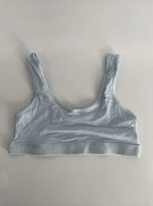 Calvin Klein, Girls Bralette, Light Blue, Size L, NWOT - Picture 1 of 4
