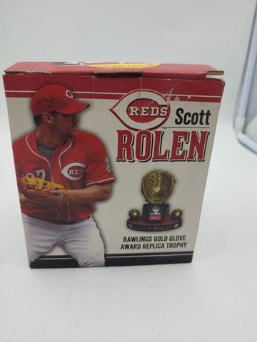 Scott Rolen Cincinnati Reds Rawlings Gold Glove Award Replica Trophy Cover