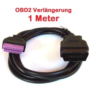 PROFI Verlängerung Kabel OBD OBD2 1 Meter für Diagnose Interface Scanner - Bild 1 von 1