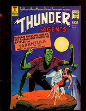 THUNDER AGENTS #9 (9.0) SECRET SCORPION ISLAND!