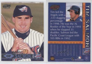 1999 Pacific Platinum Blue Tim Salmon (Portrait) #12.1