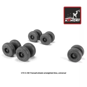 Armory Models AR AW72507 Scale kit 1/72 C-160 Transall wheels w/weighted tires - Picture 1 of 24