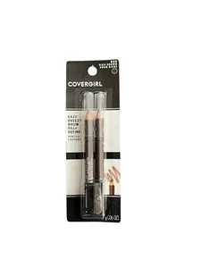 CoverGirl Easy Breezy Brow Fill + Define Pencils 505 Rich Brown + Sharpener NIB - Picture 1 of 1